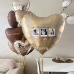 Шар сердце с фото